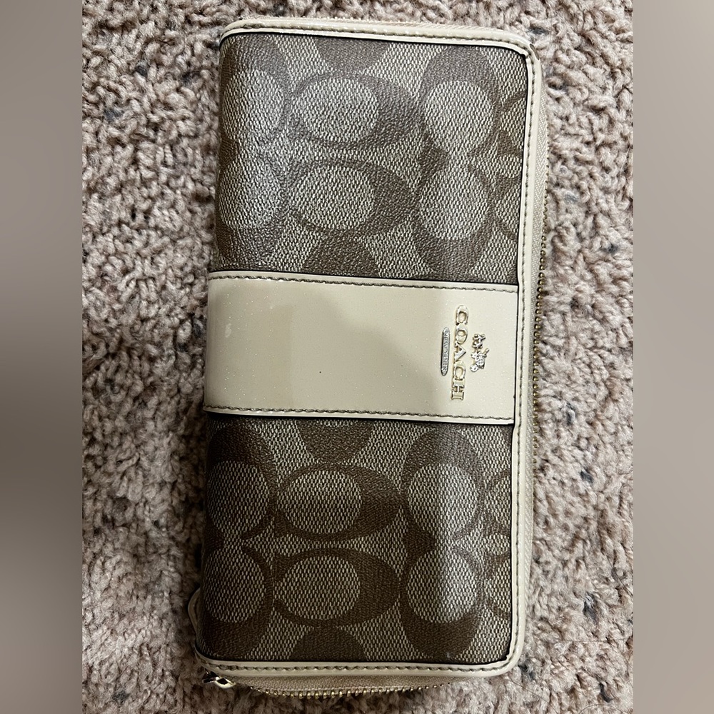 Coach clutch wallet